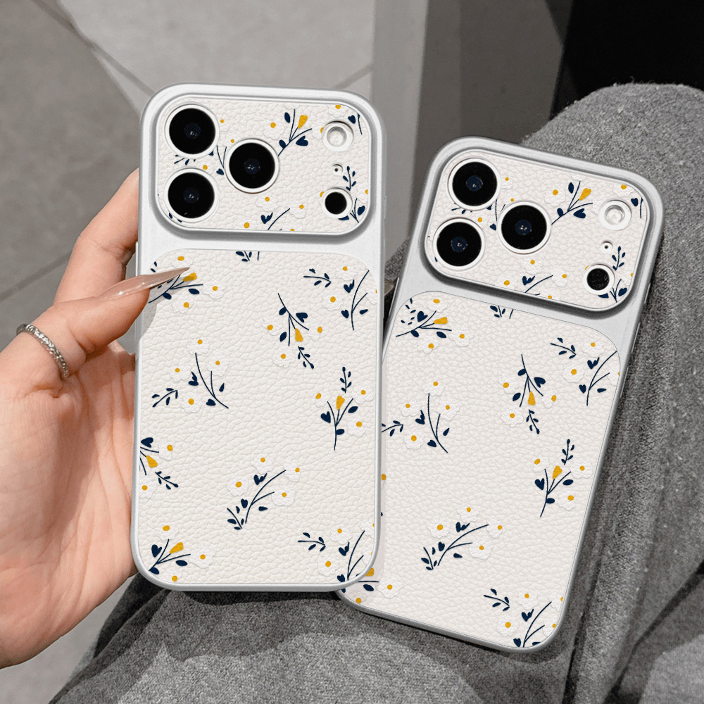 Phone Cases With Camera Cover - Flower Phone Case For iPhone 17