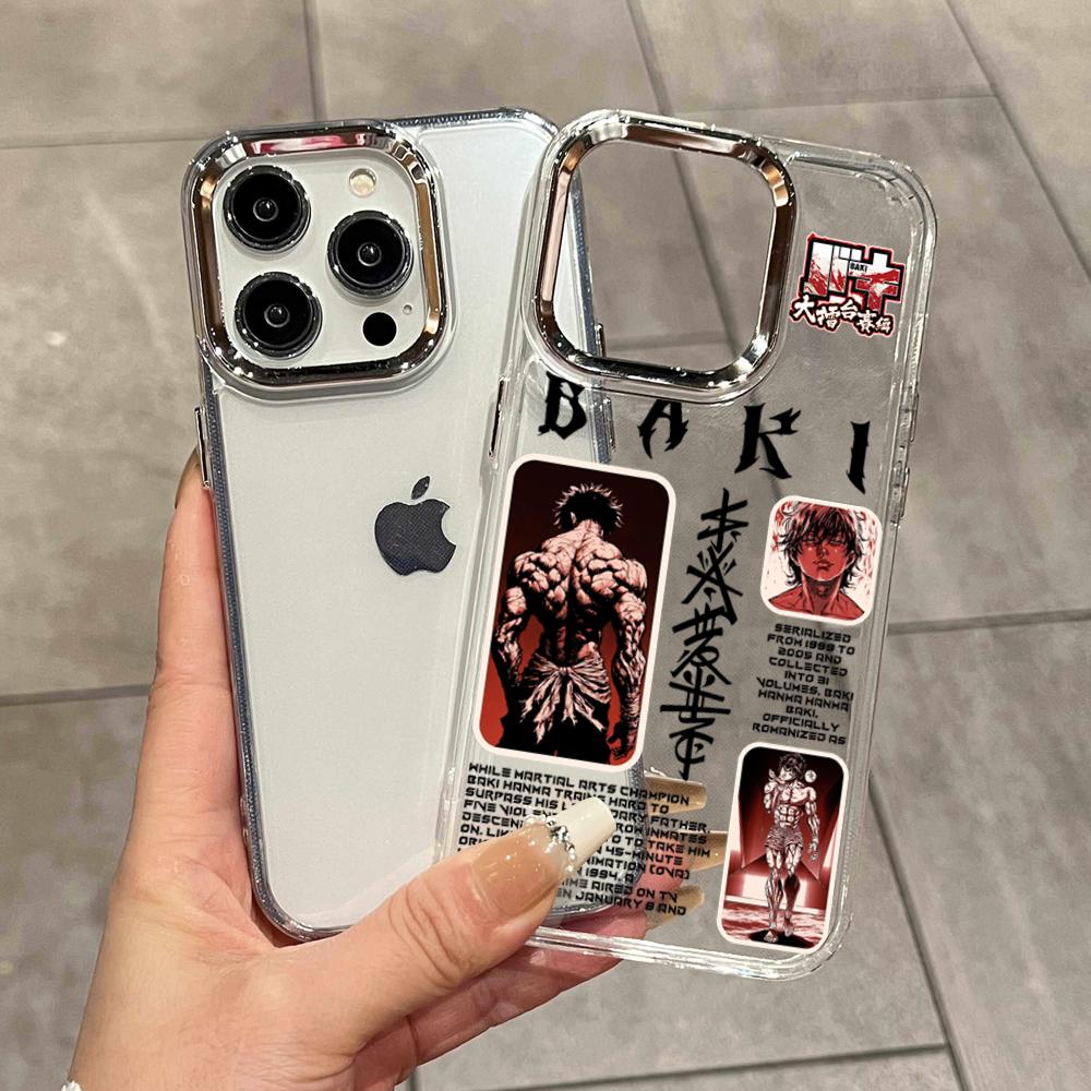 Phone Cases Transparent - Cool B-Baki HanmaS Phone Case Phone