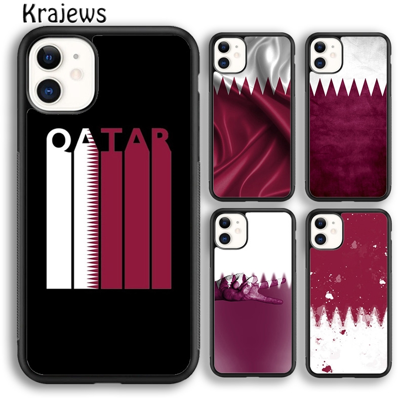 Phone Cases Qatar - Krajews Qatar Flag National Banner Phone