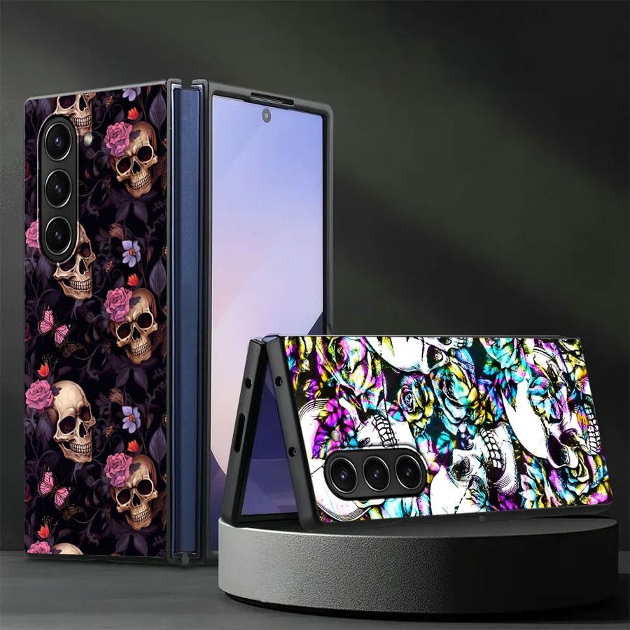 Phone Cases Art - Skull Art Case for Samsung Galaxy