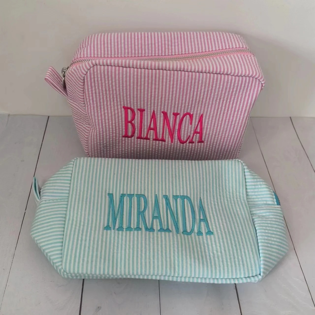 Monogram Custom Case - Custom Name Monogrammed Toiletry Bag Makeup