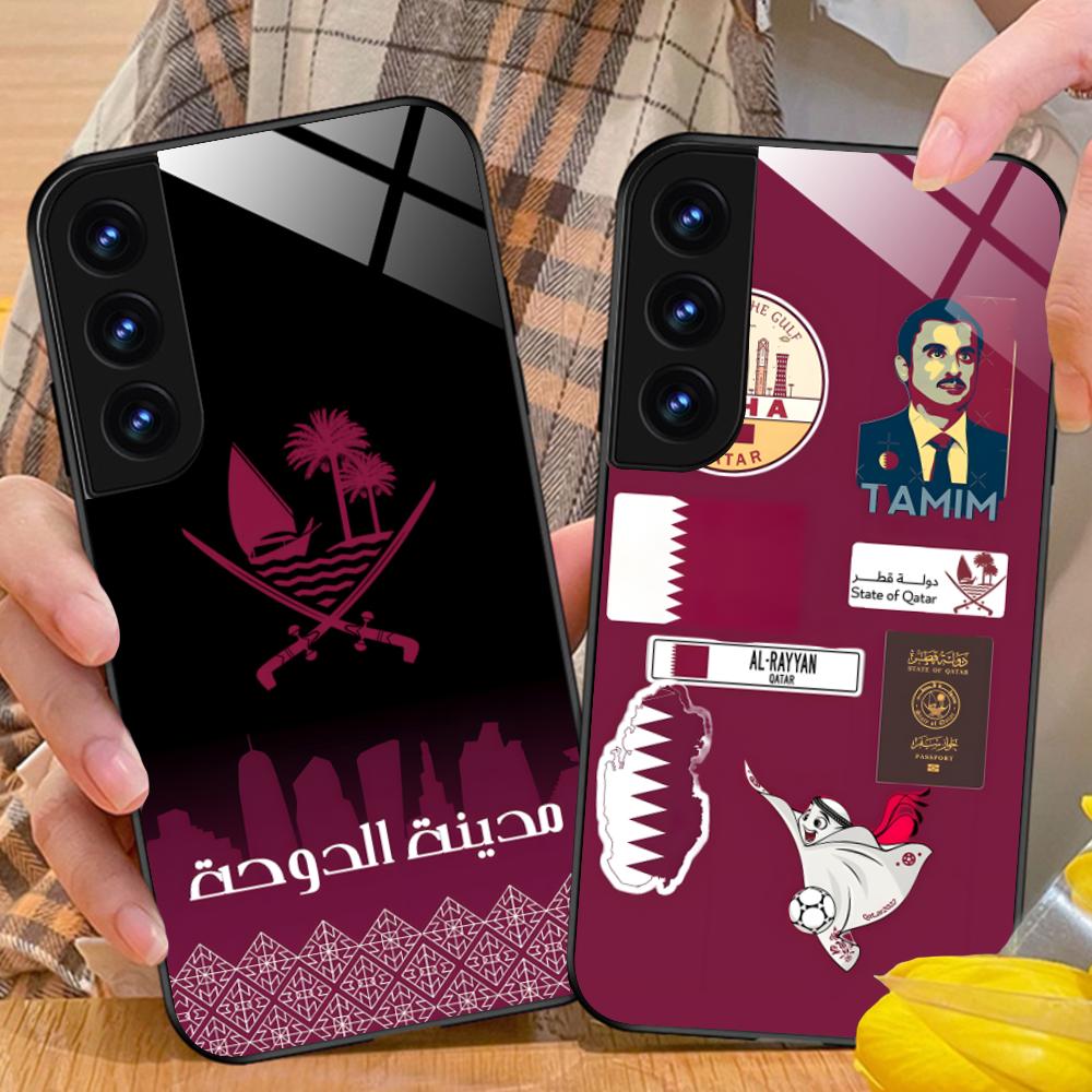Phone Cases Qatar - Qatar Flag Mobile Cell Phone Case