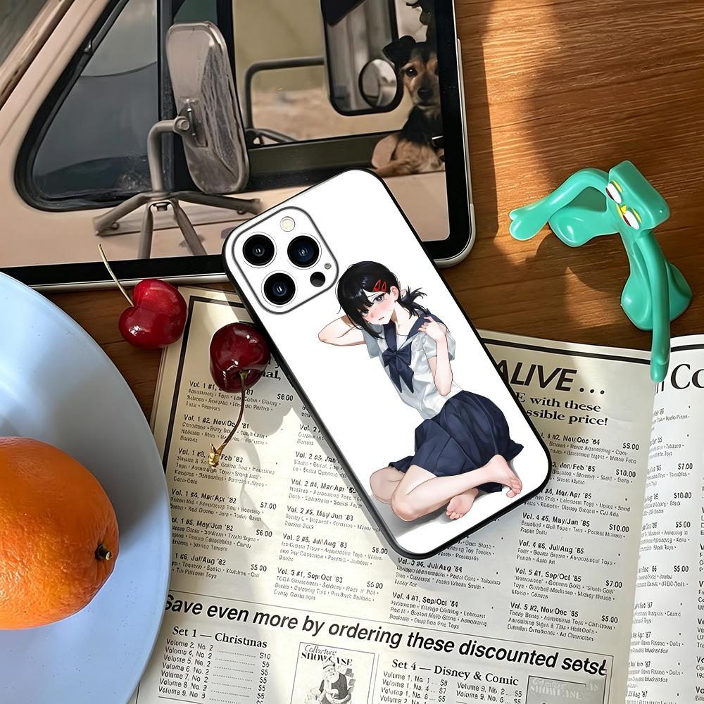 Phone Cases Black - Chainsaw Man Kobeni Higashiyama Phone Case