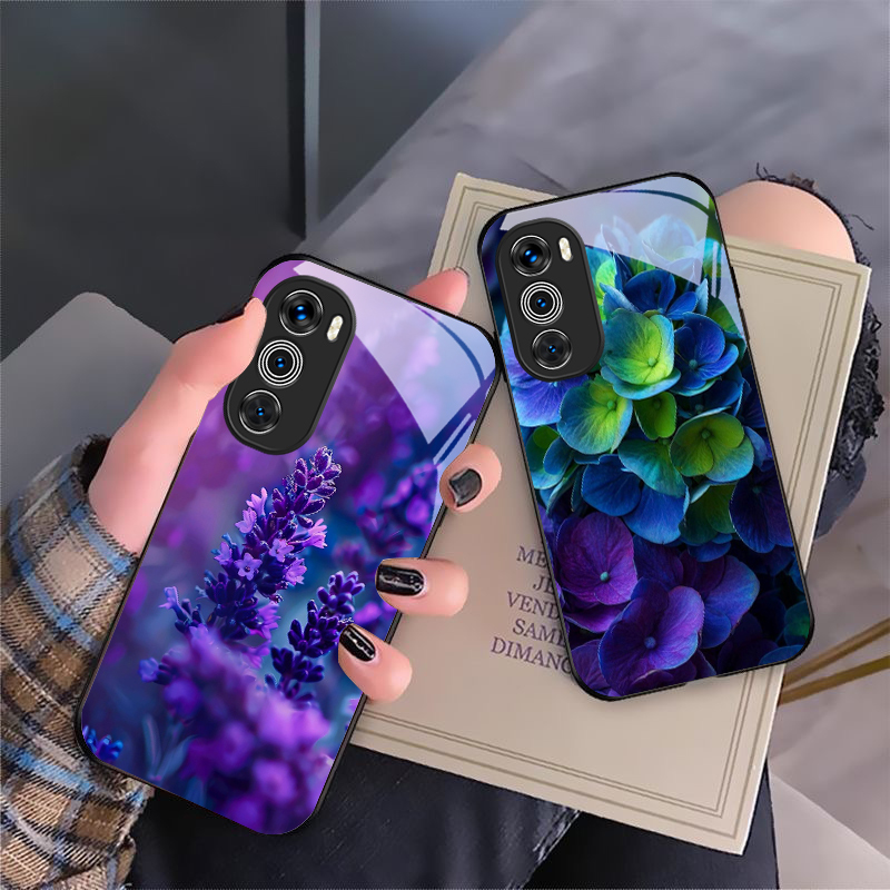Phone Cases Moto G - Purple tulip pattern For Motorola Moto