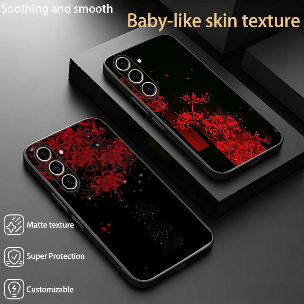 Phone Cases Samsung S23 - Red spider lily Japan art fashion