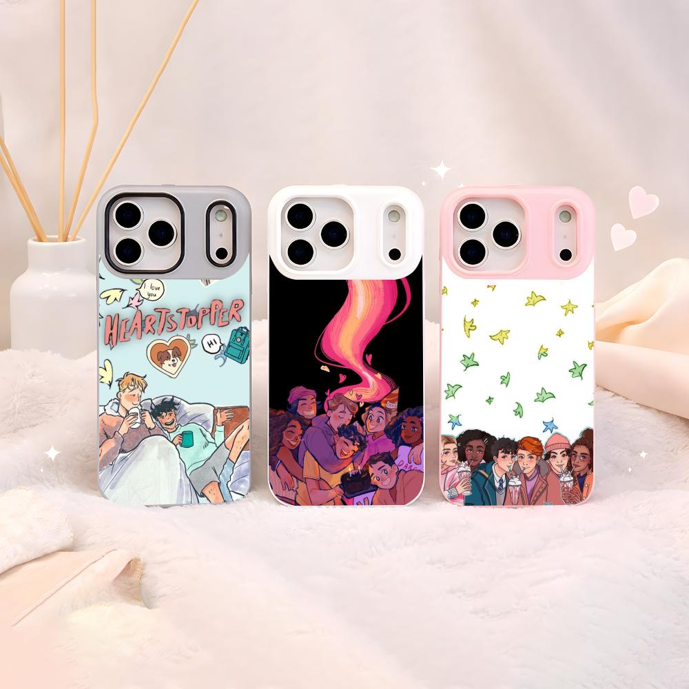 Phone Cases Transparent - BL Series Heartstopper Phone Case Clear