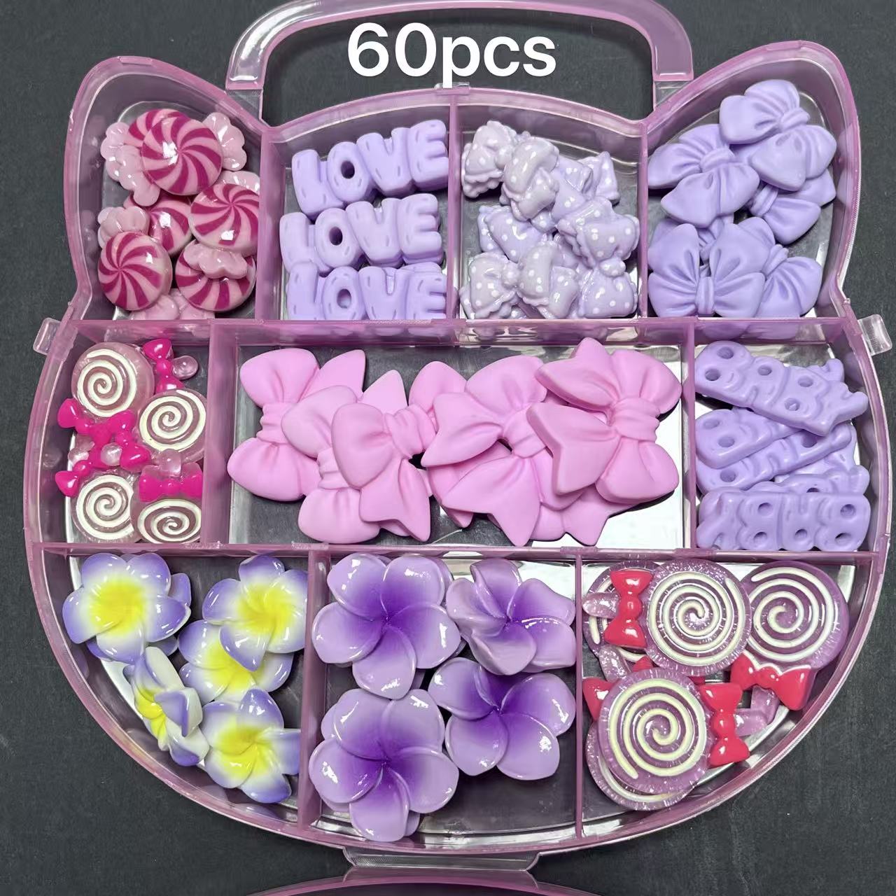 Phone Cases Europe - One Box Purple Pink Rose Bow