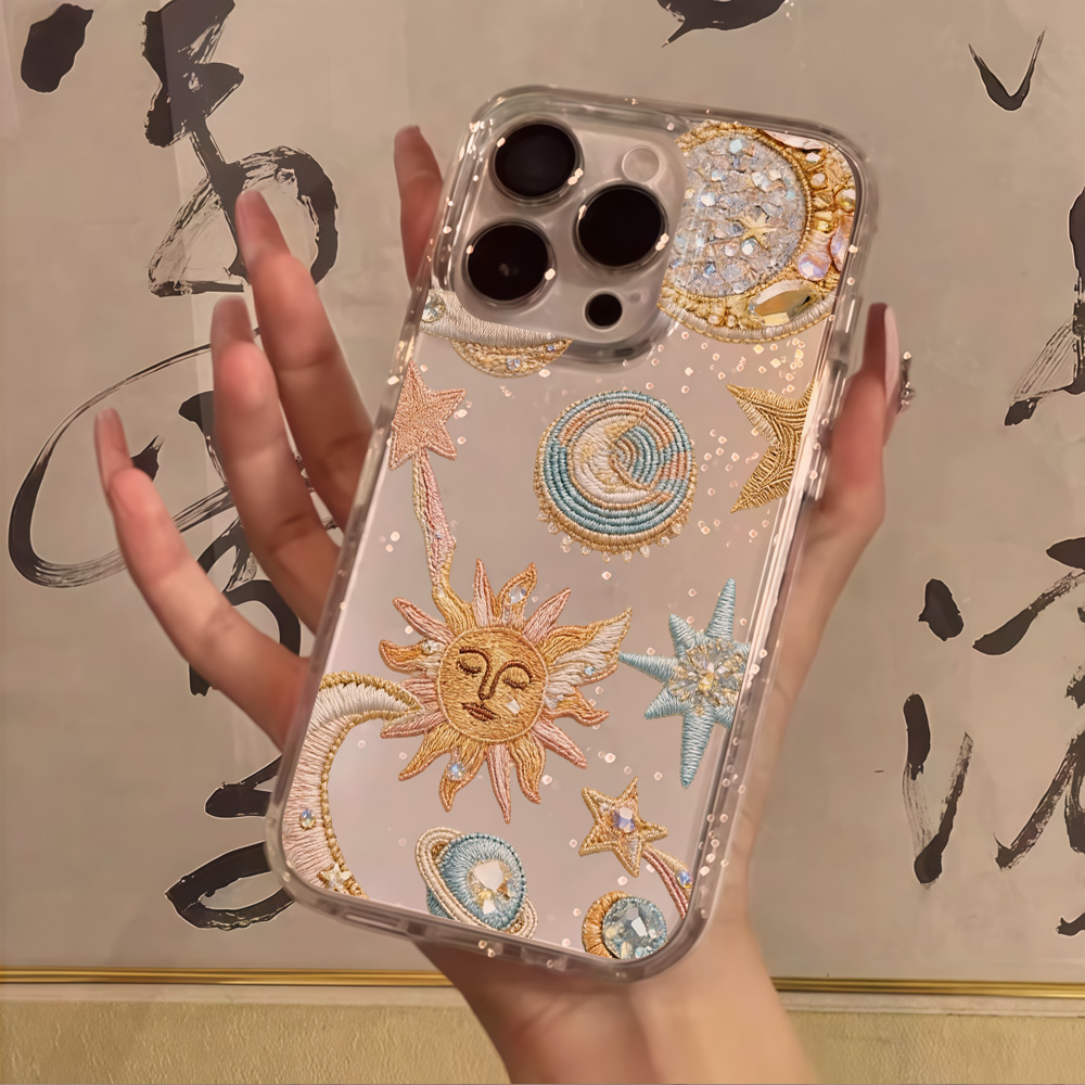 Creativity Stars Moon Clear Gl - огляд і ціна Glitter Shockproof Case