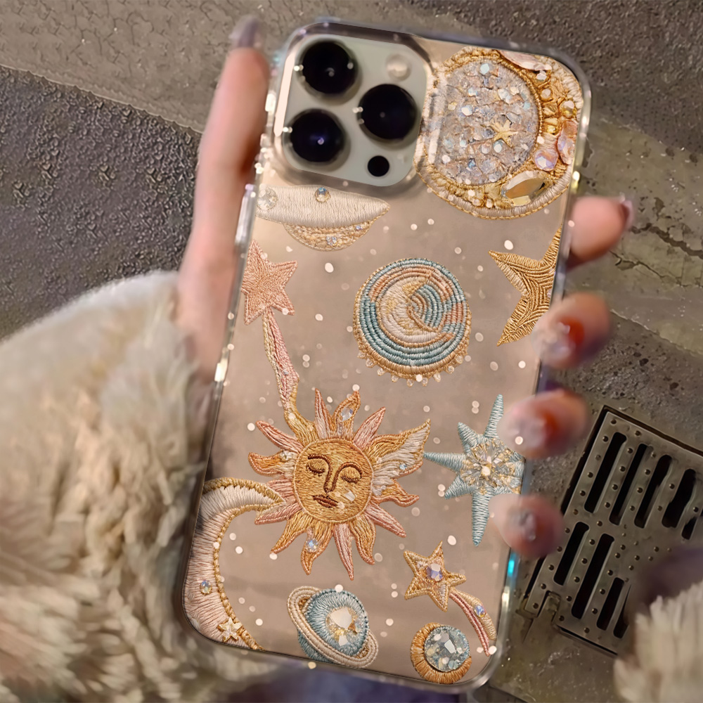 Creativity Stars Moon Clear Gl - огляд і ціна Glitter Shockproof Case