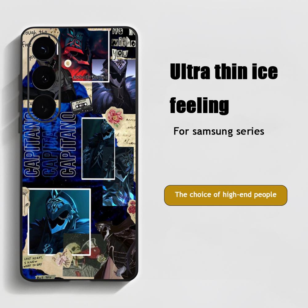 Capitano Genshin Impact Cool P - огляд і ціна Phone Cases Black