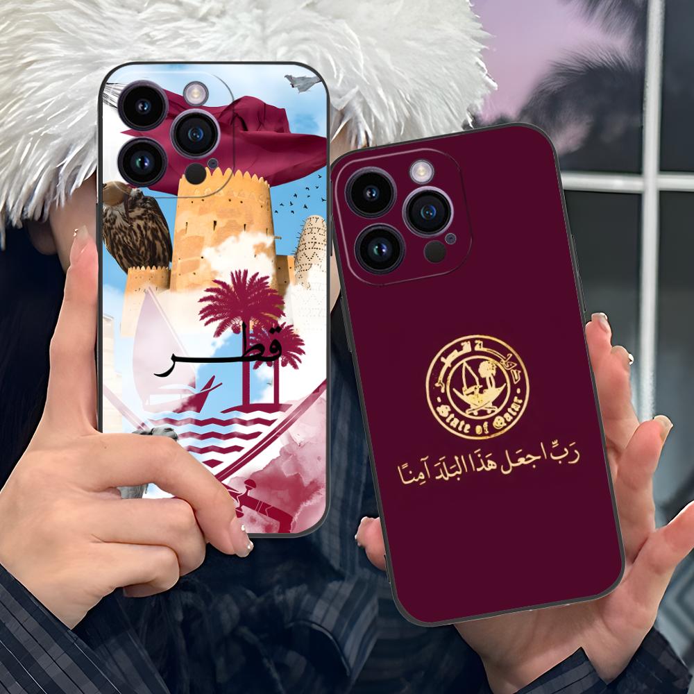Qatar Flag Mobile Cell Phone C - огляд і ціна Phone Cases Qatar