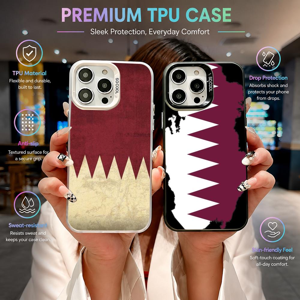 Sports Qatar Flag football Pho - огляд і ціна Phone Cases Qatar