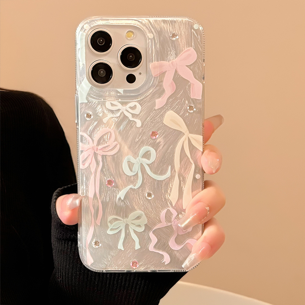 Korean Colorful Bowknot Diamon - огляд і ціна Phone Cases Korea