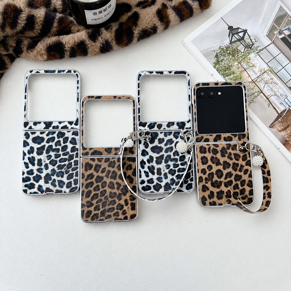 Leopard Print Folding Flip Pho - огляд і ціна Phone Cases With Camera Cover
