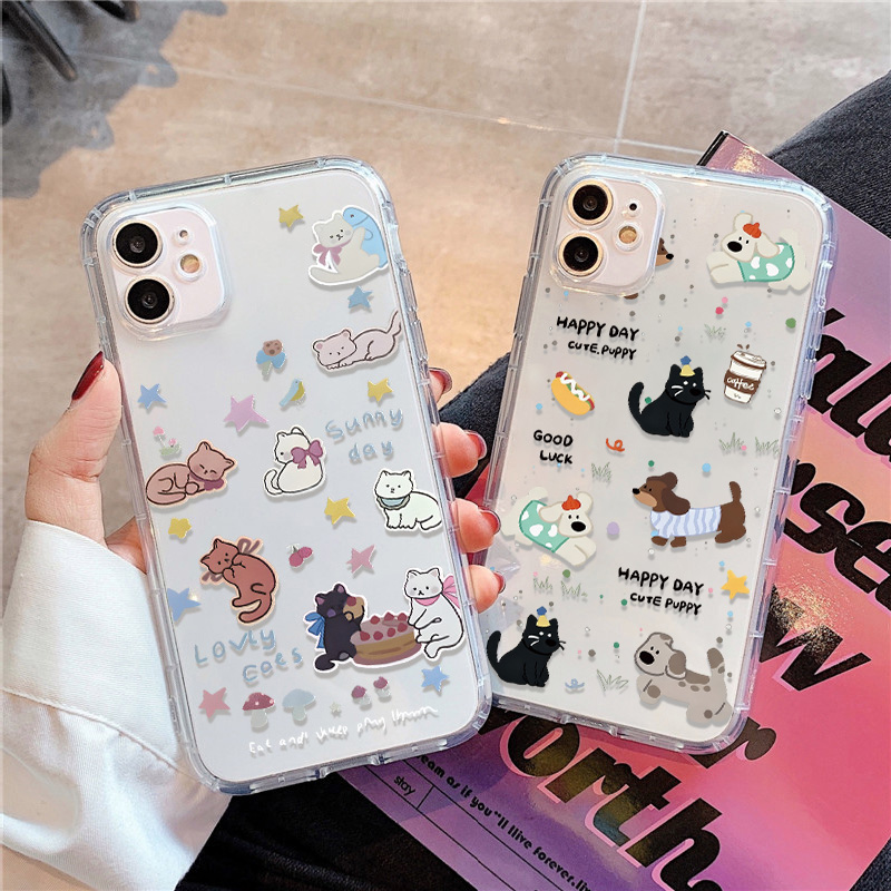Lovely Fishes Clear Phone Case - огляд і ціна Apple Iphone 16
