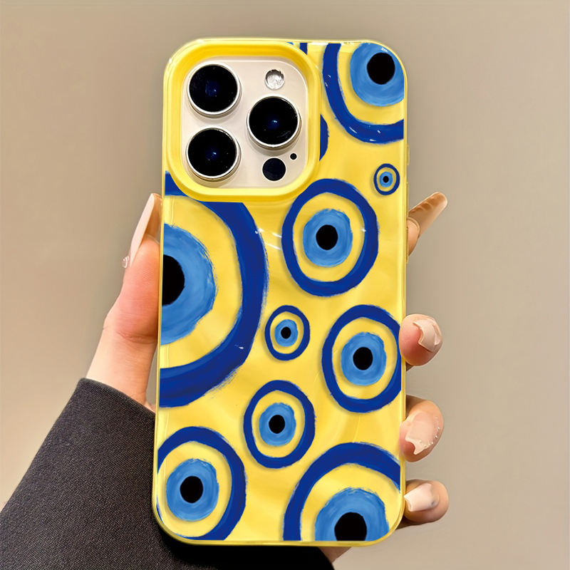Retro Blue Eye Design TPU Phon - огляд і ціна Phone Cases Art