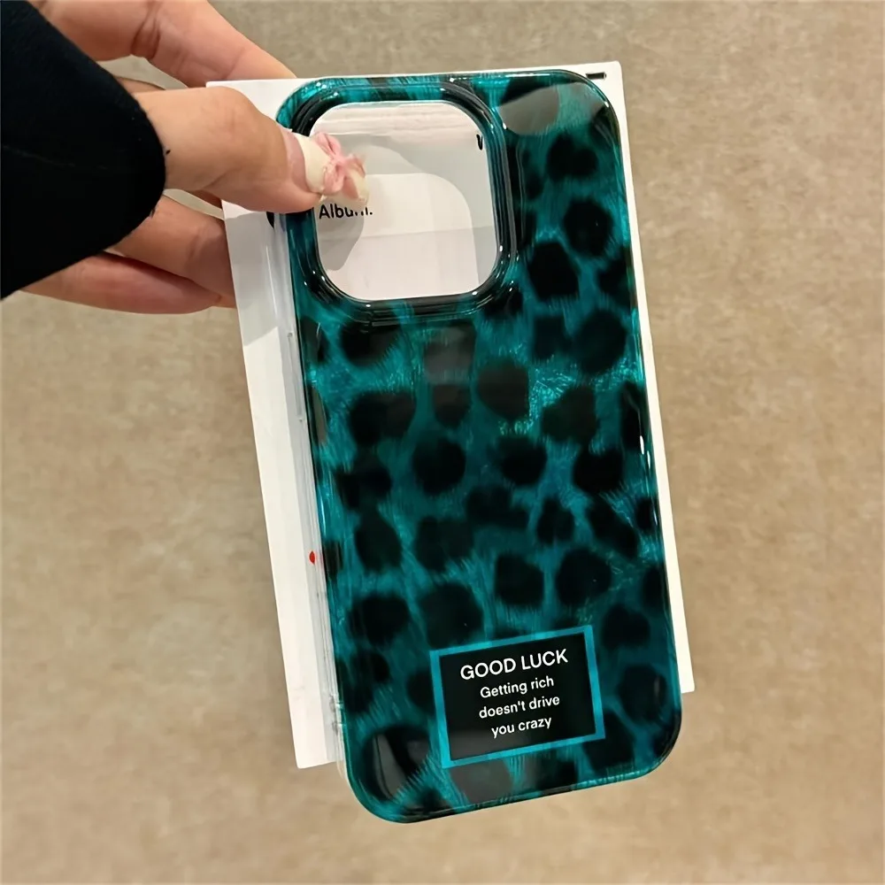 Retro Laser Cute Leopard Print - огляд і ціна Phone Cases Transparent