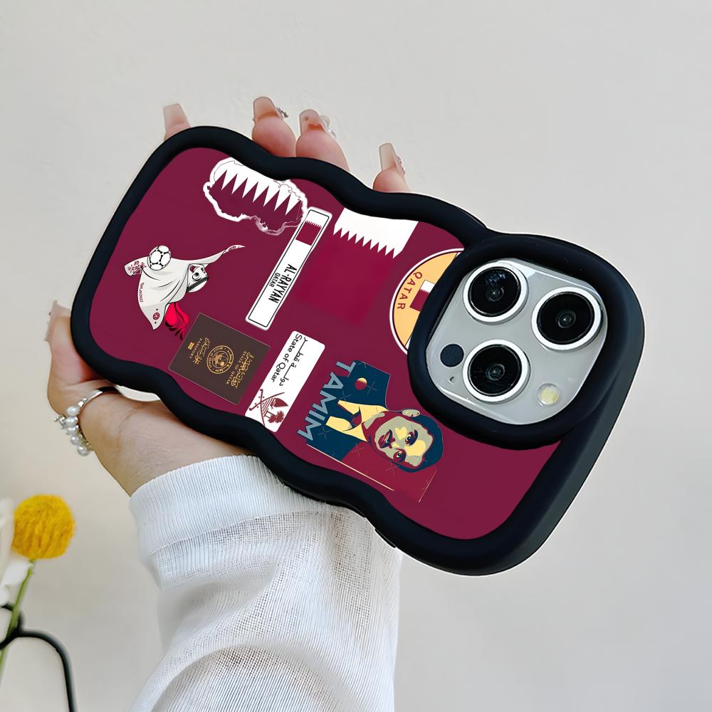 Qatar Flag Phone Case for iPho - огляд і ціна Phone Cases Qatar