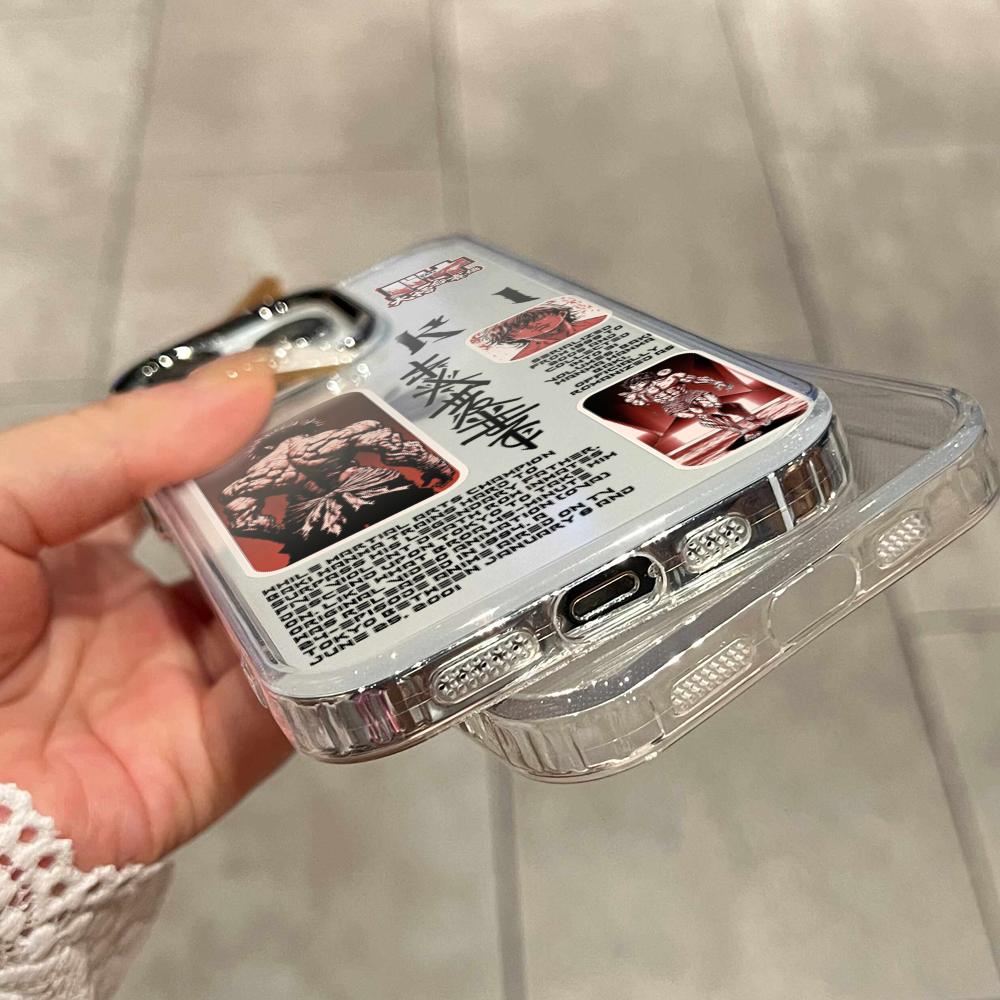 Cool B-Baki HanmaS Phone Case  - огляд і ціна Phone Cases Transparent