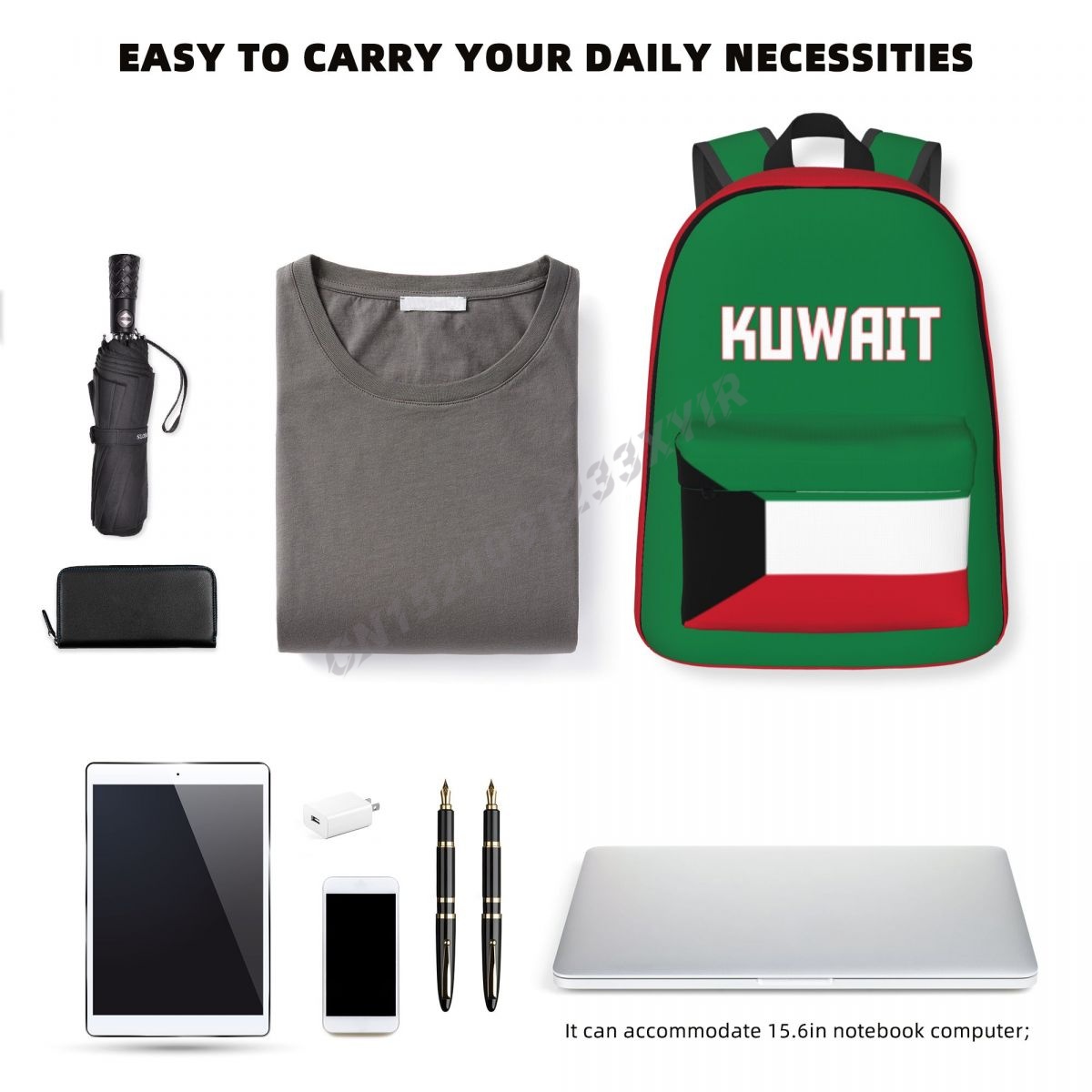 Unisex Backpack Kuwait Flag Ku - огляд і ціна Phone Cases Kuwait