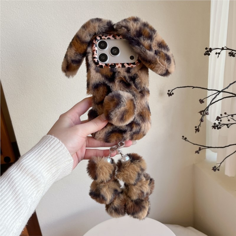 3D Leopard print Rabbit Plush  - огляд і ціна Phone Cases Europe