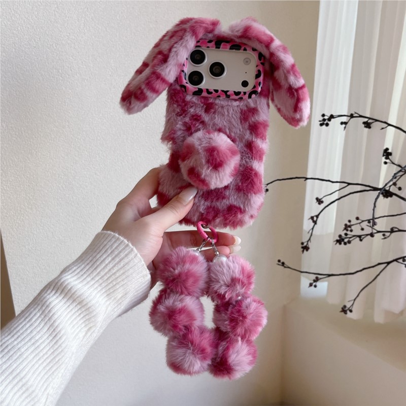 3D Leopard print Rabbit Plush  - огляд і ціна Phone Cases Europe