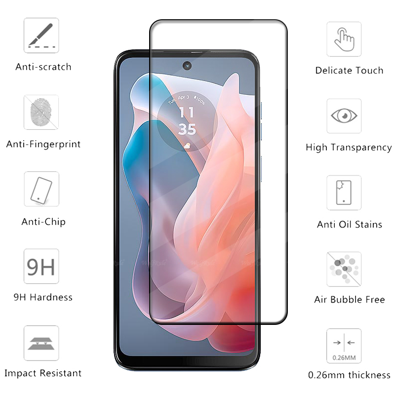 4PCS Full Cover Glass For Moto - огляд і ціна Phone Cases Moto G