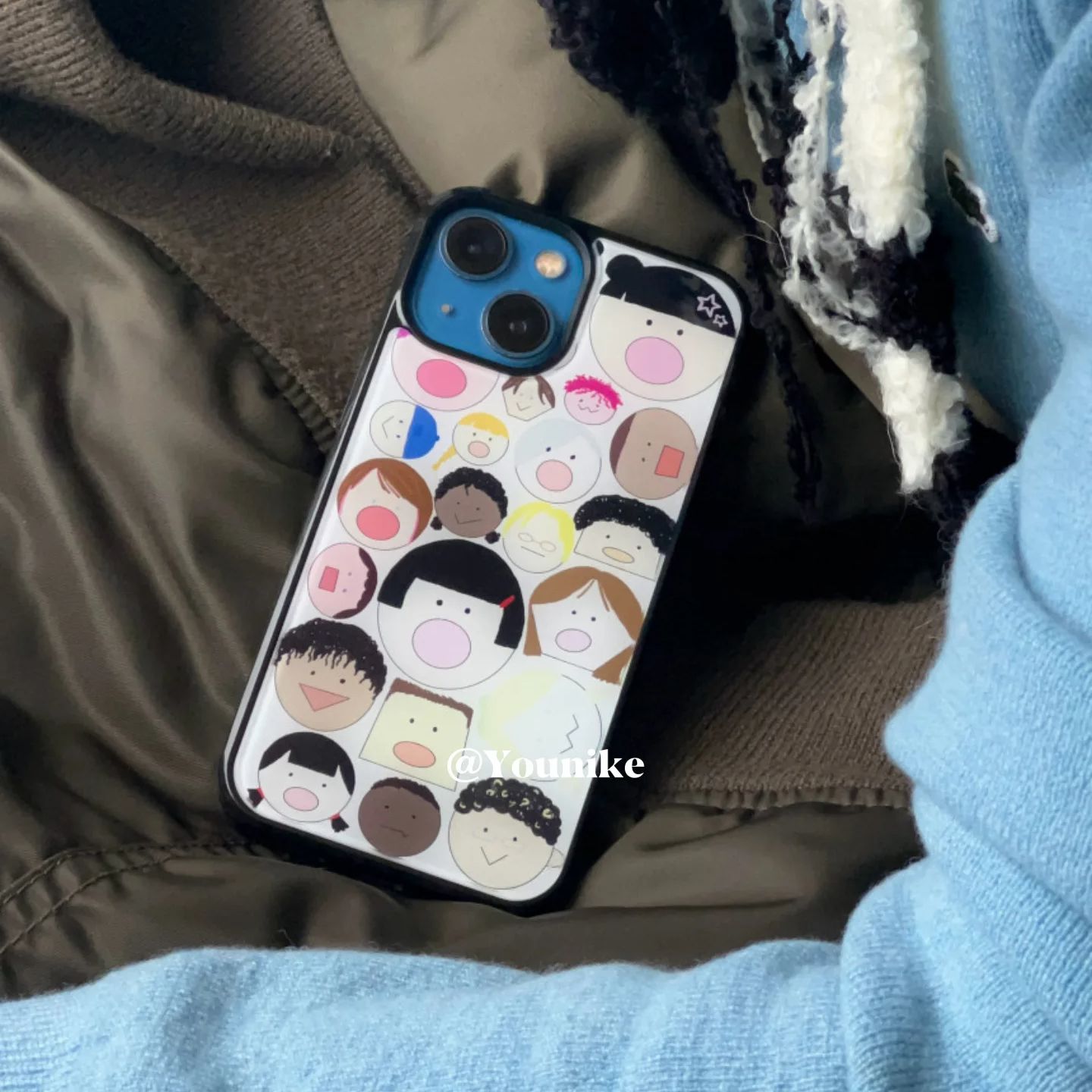 Cartoon Korean Ins Cute Big He - огляд і ціна Phone Cases Personalised