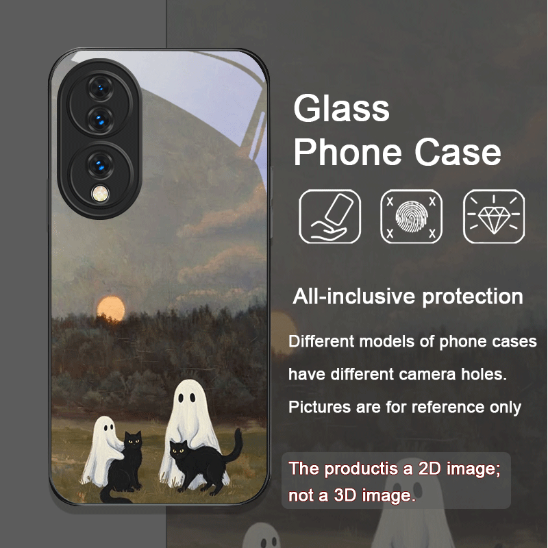 Cute Cartoon Black Cat Ghost P - огляд і ціна Huawei Nova 12