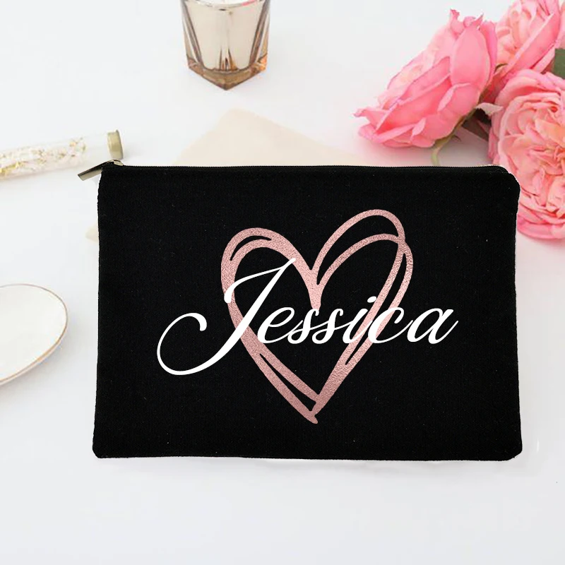 Personalized Makeup Bag Brides - огляд і ціна Monogram Custom Case