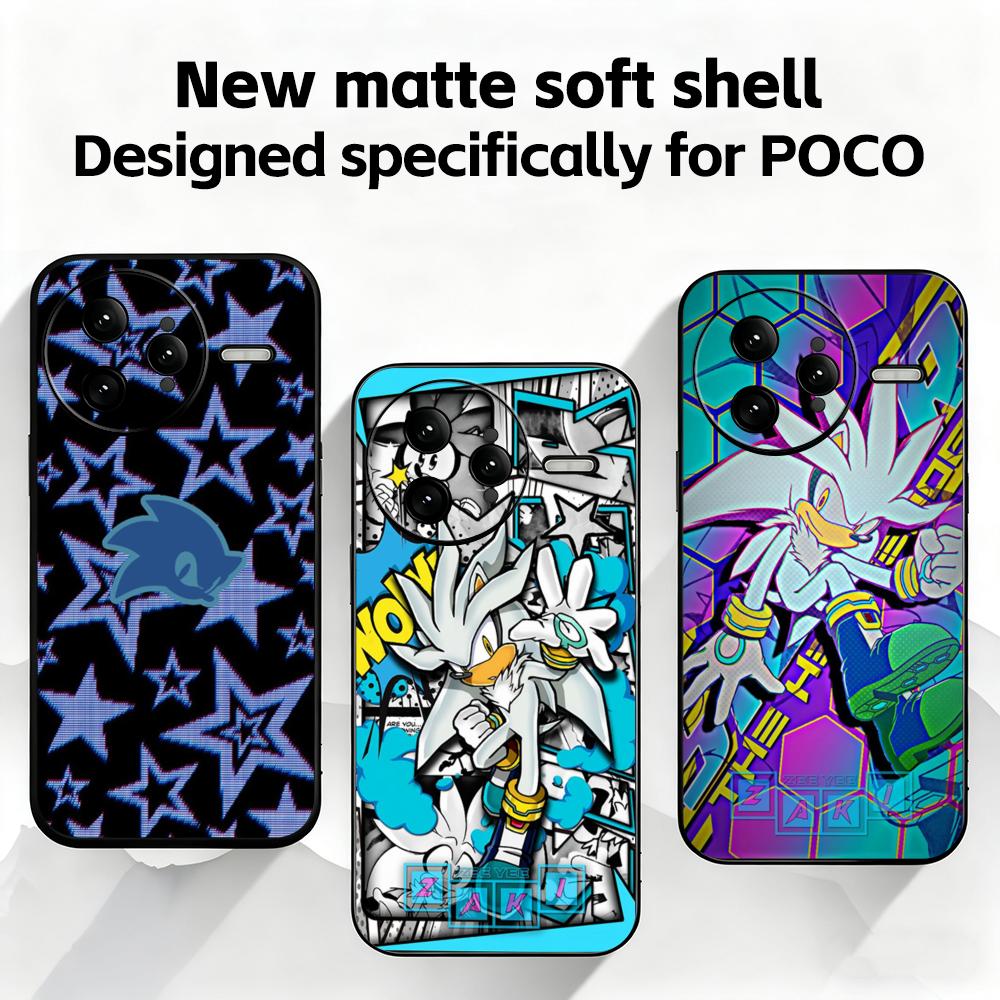 S-SonicES Cartoon H-HedgehogES - огляд і ціна Phone Cases Black