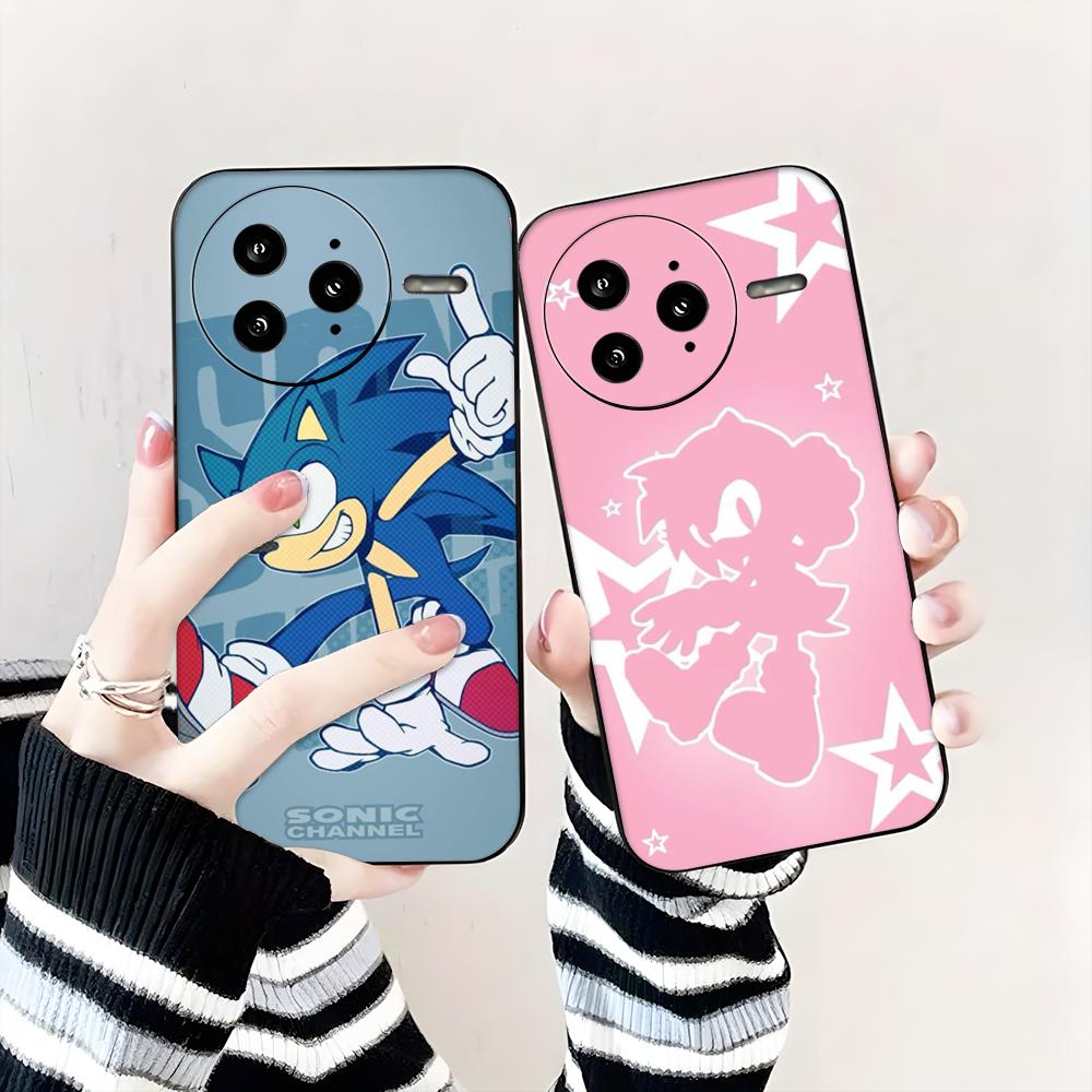 S-SonicES Cartoon H-HedgehogES - огляд і ціна Phone Cases Black