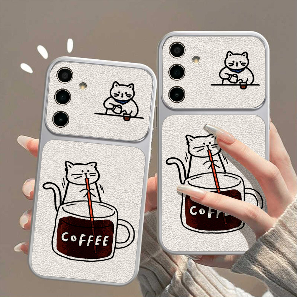 Coffee Cute Cat Phone Case For - огляд і ціна Phone Cases Samsung S23