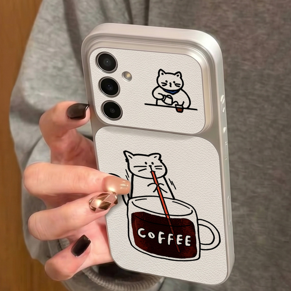 Coffee Cute Cat Phone Case For - огляд і ціна Phone Cases Samsung S23
