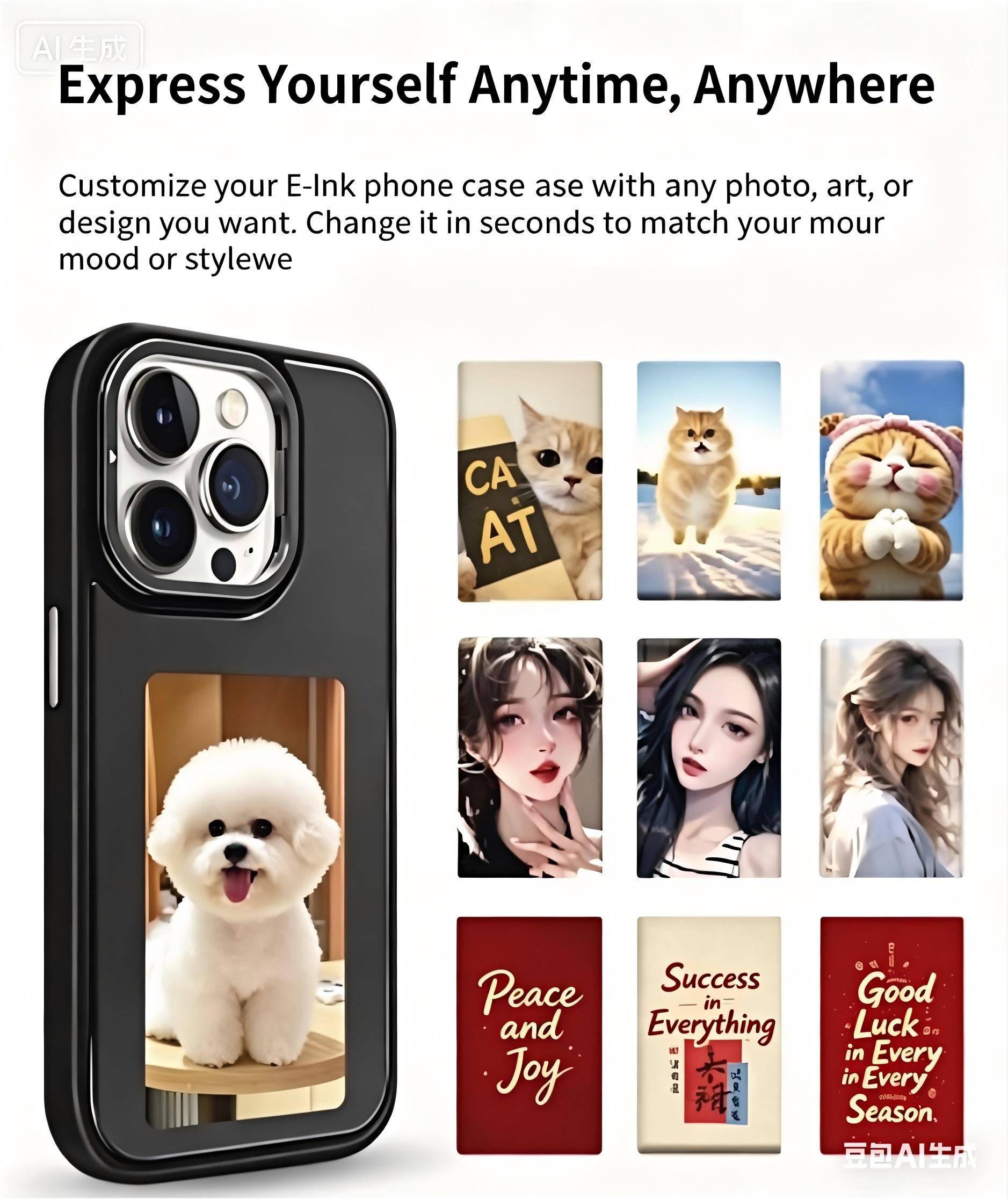NFC Smart E-ink Phone Case DIY - огляд і ціна Phone Cases Personalised
