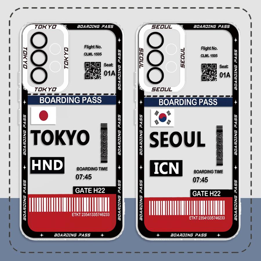 Tokyo Seoul Boarding Pass Soft - огляд і ціна Phone Cases Tokyo