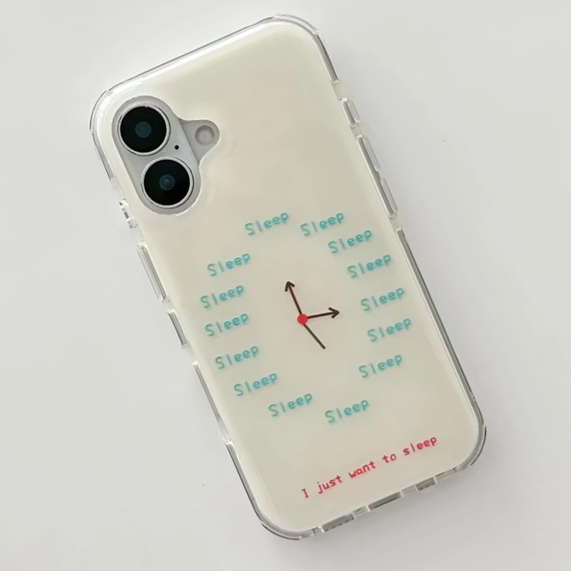 Ins Wind Creative Sleep Clock  - огляд і ціна Phone Cases Personalised