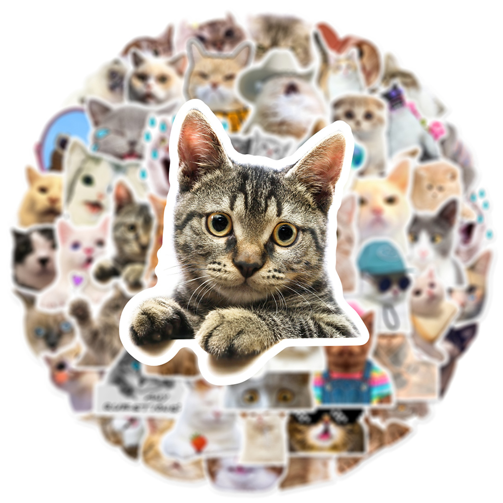 10/30/50pcs Cute Cat Meme Stic - огляд і ціна Phone Cases Wholesale
