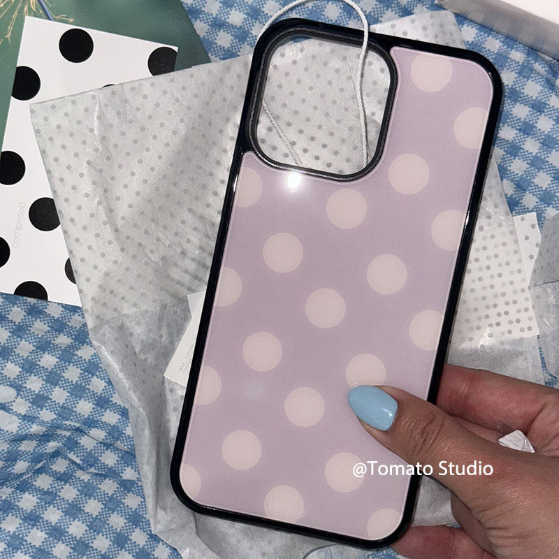 Korean Ins Fashion Purple Polk - огляд і ціна Phone Cases Korea