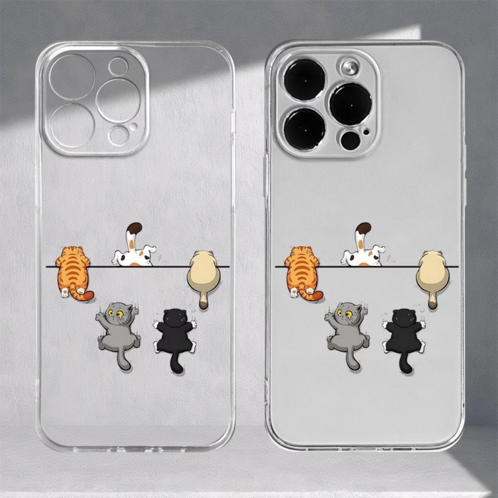 Five Cute Cat Pattern Phone Ca - огляд і ціна Apple Iphone 16