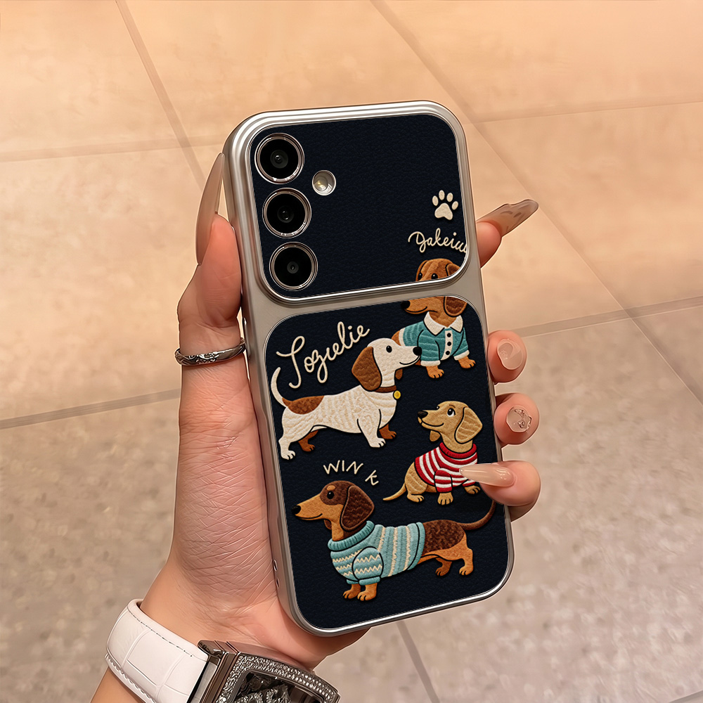 Cartoon Puppy Leather Phone Ca - огляд і ціна Phone Cases With Camera Cover
