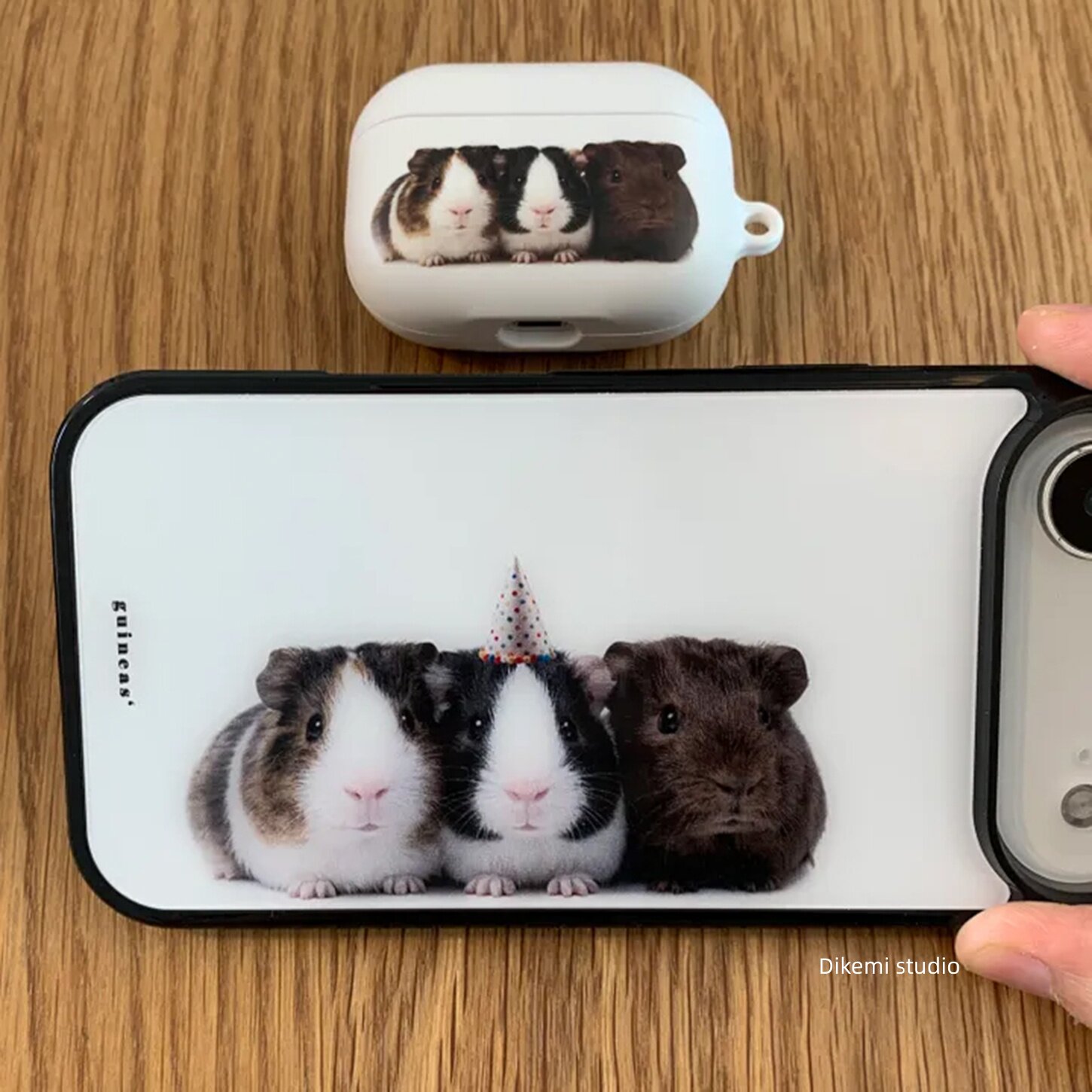 Korean Ins Lovely Three Guinea - огляд і ціна Phone Cases Korea