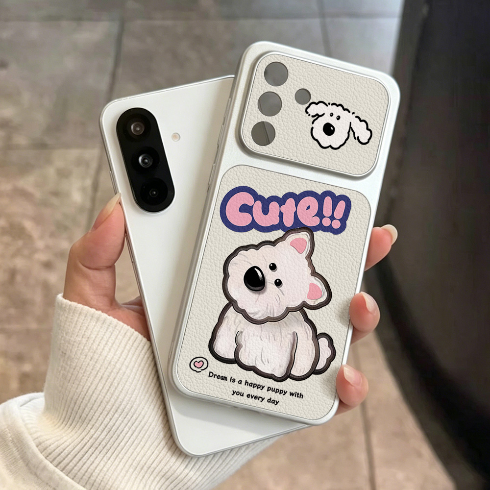 Cute Cartoon Dog Lanyard Phone - огляд і ціна Phone Cases With Camera Cover