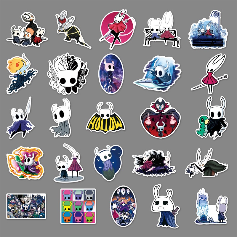 Hollow Knight 50pcs stickers c - огляд і ціна Phone Cases Personalised