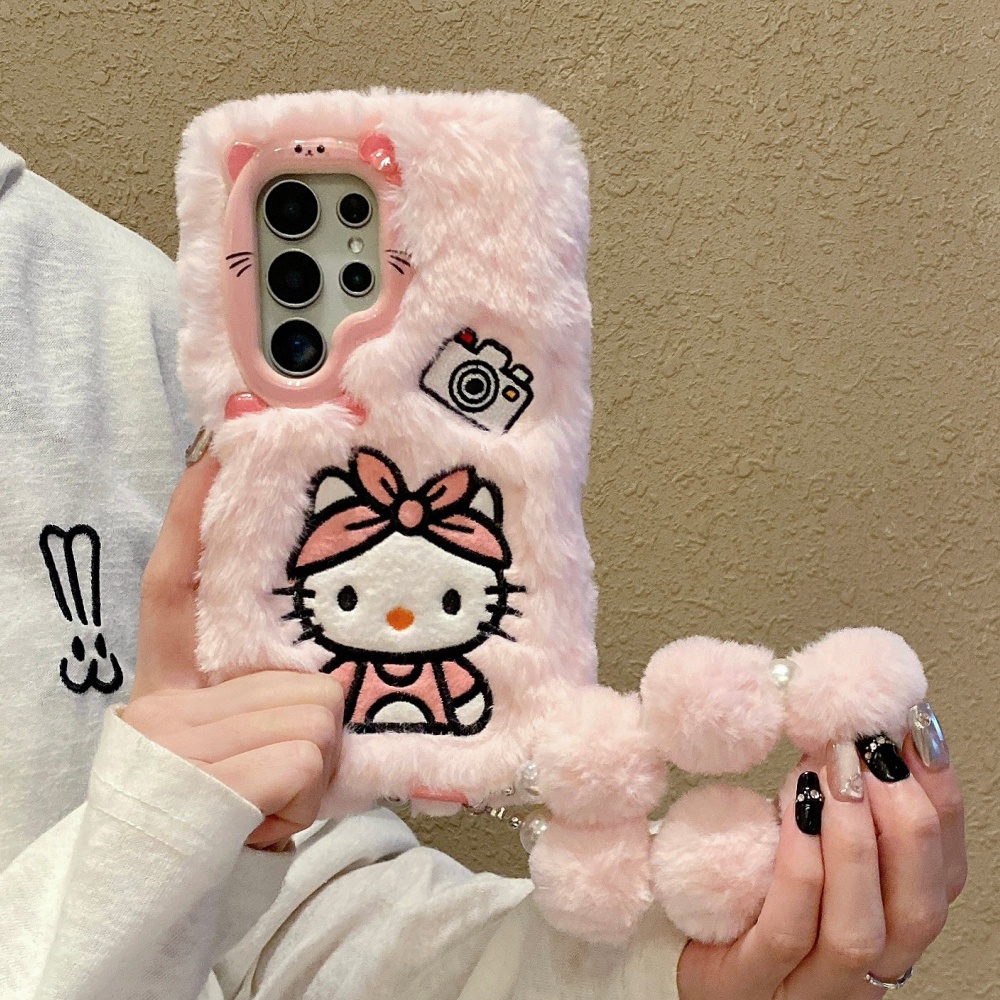 Cute 3D Camera Plush KT Phone  - огляд і ціна Phone Cases With Camera Cover