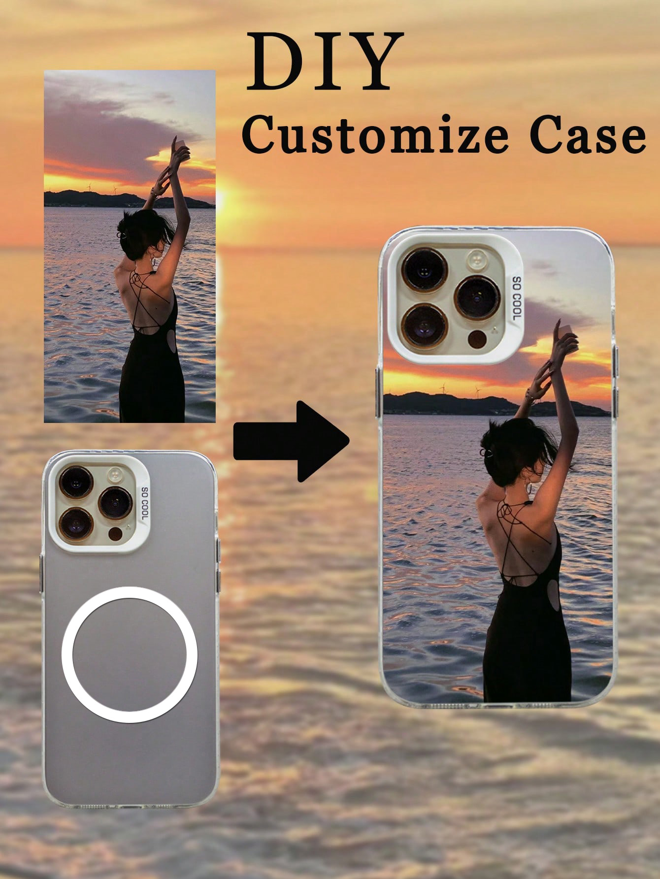 Personalized Photo Magnetic Ca - огляд і ціна Phone Cases Personalised