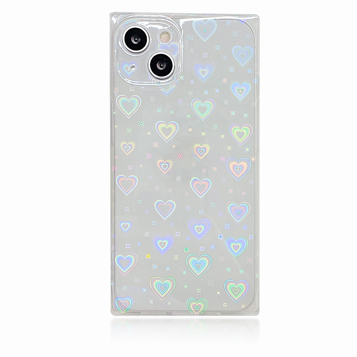Heart Shaped Phone Case For Wo - огляд і ціна Glitter Shockproof Case