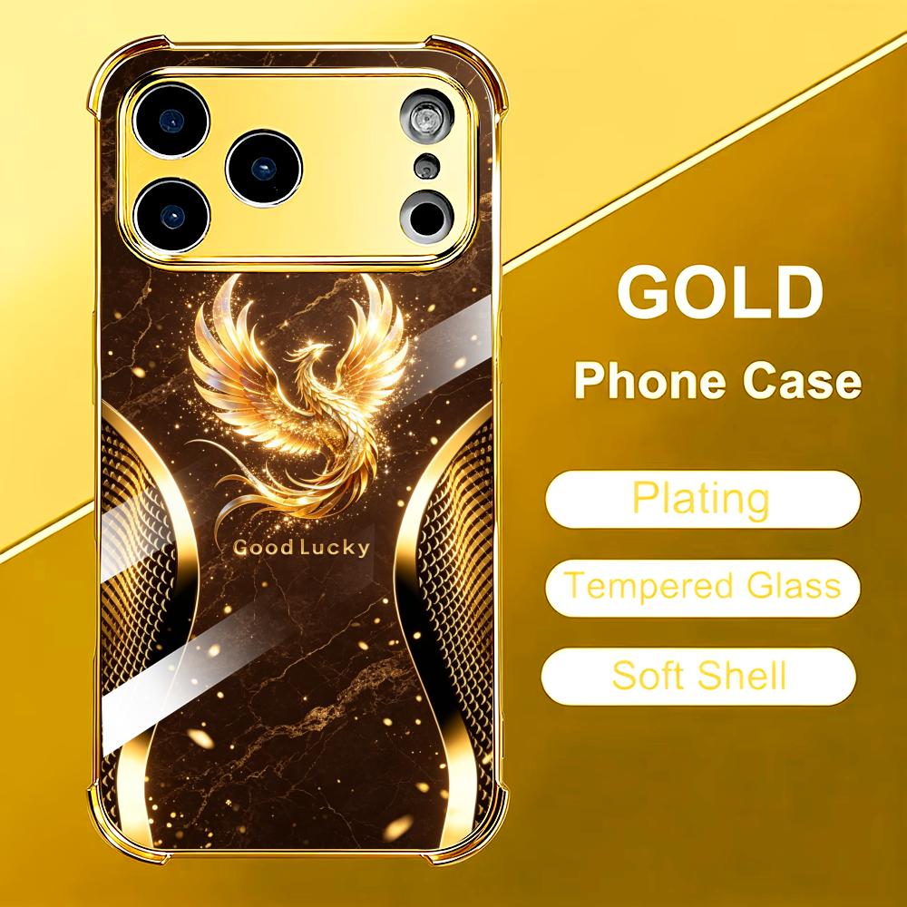 Stylish Golden Phoenix glass p - огляд і ціна Phone Cases Rhode