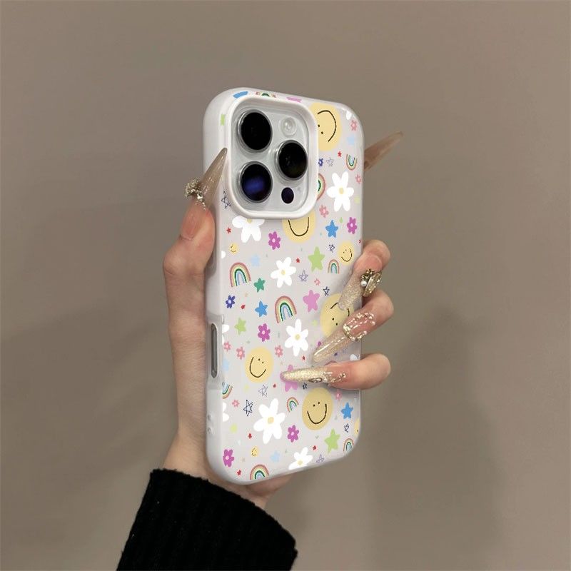 Korean Smile Daisy Rainbow Pho - огляд і ціна Phone Cases Korea