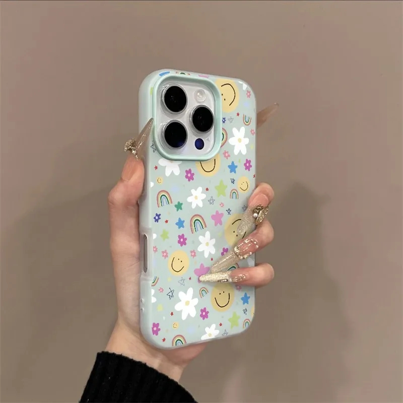 Korean Smile Daisy Rainbow Pho - огляд і ціна Phone Cases Korea